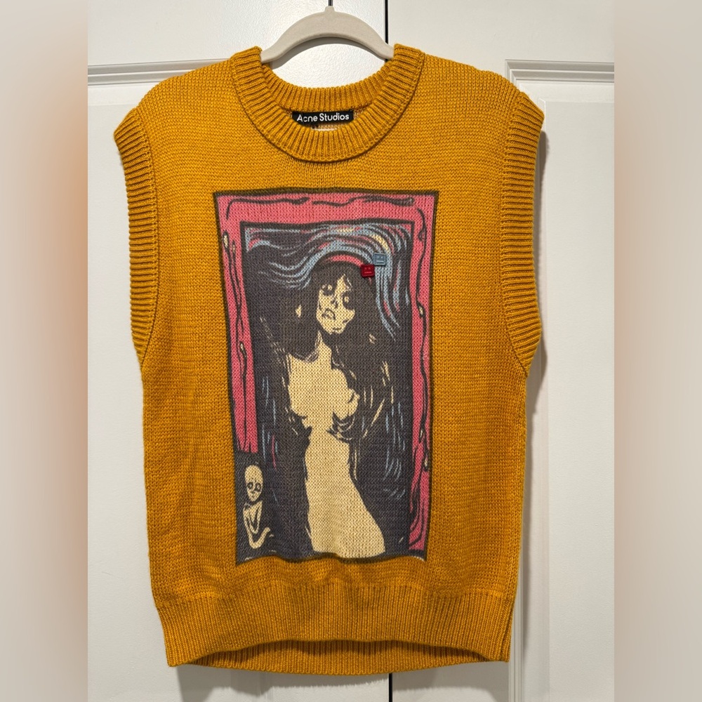 Acne Studios Edvard Munch Loving Woman Sweater